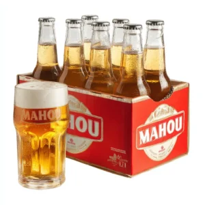 Cerveza Mahou 6x33cl