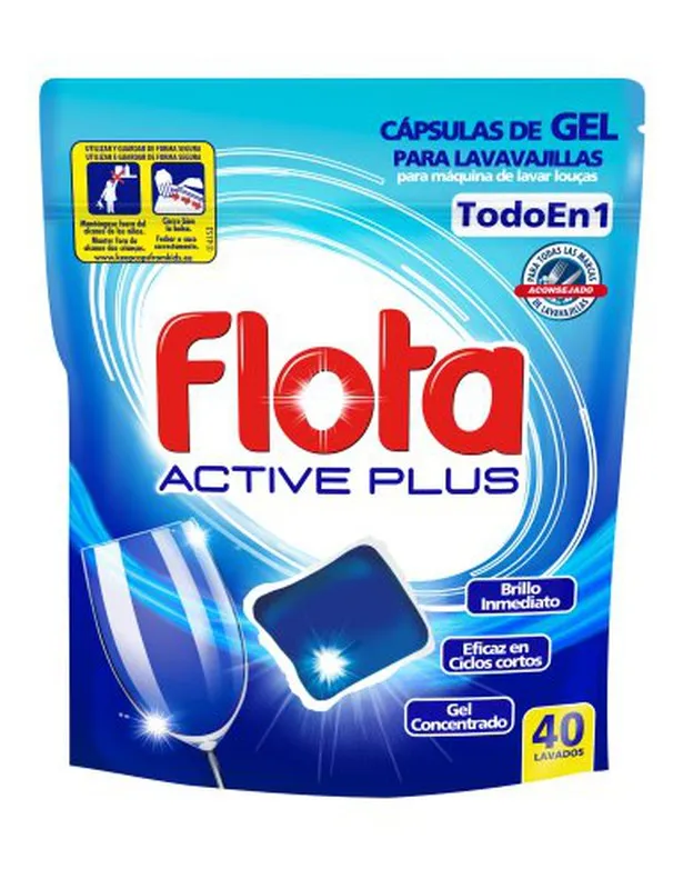 LAVAVAJILLAS AUTOM FLOTA GEL 40 LAVADOS