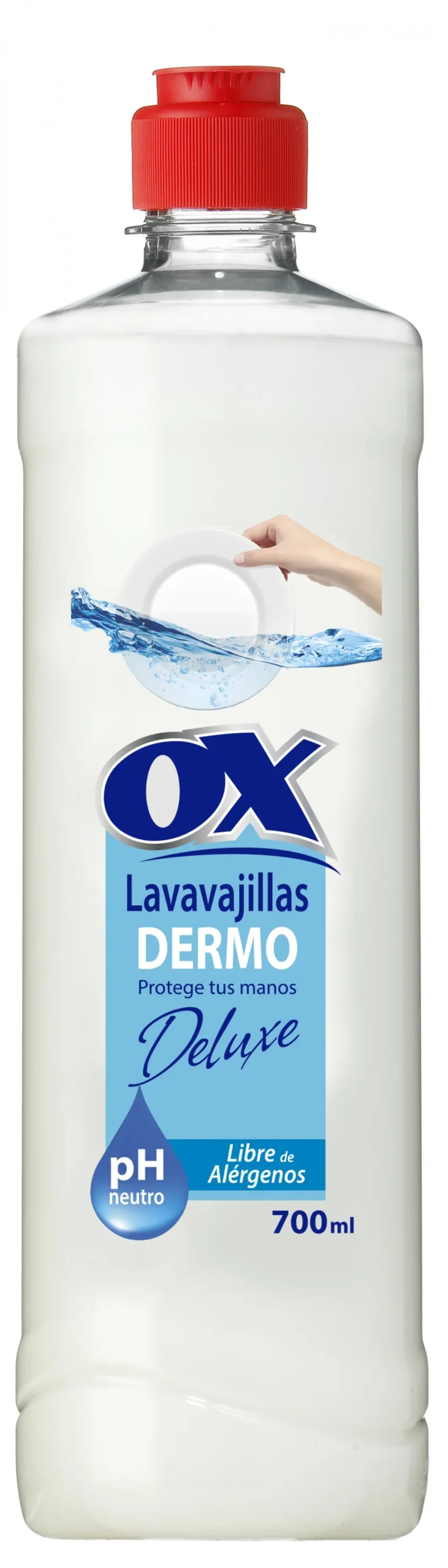 LAVAVAJILLAS OX DERMO BLANCO 700 cc
