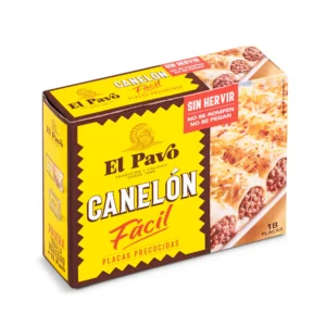 CANELONES EL PAVO COCCION 20 PLACAS