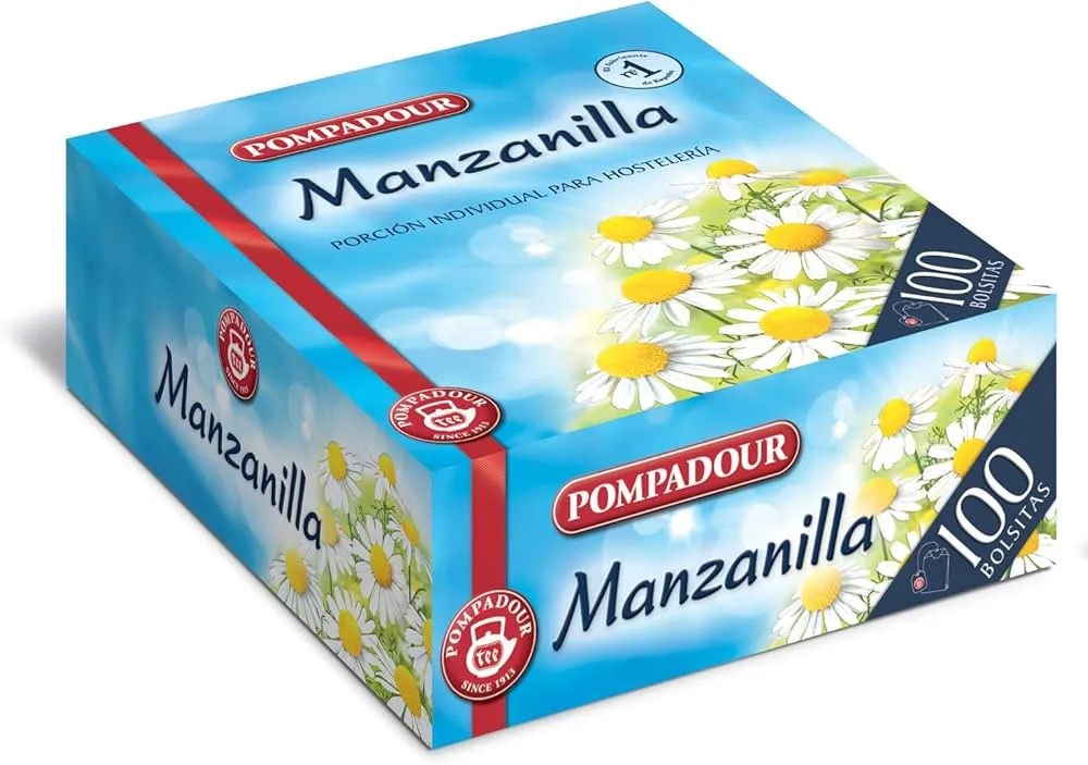 MANZANILLA POMPADOUR 100 SOBRES