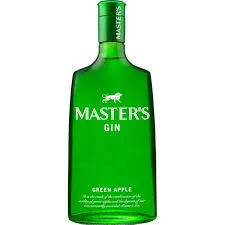 GINEBRA MASTER S GREEN APPLE 70 CL