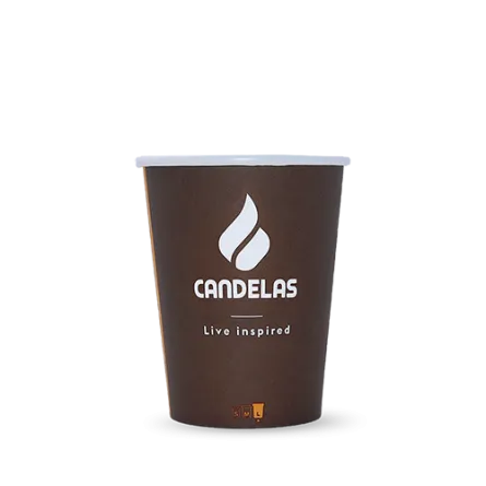 VASO CANDELAS CAFE P100 CARTON