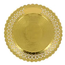 PLATO BLONDA ORO 25 CM UNI PTE50