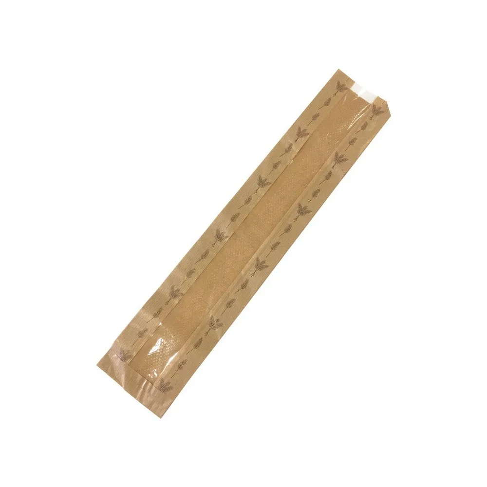 B PAPEL PAN KRAFT 18+6X55 1000 VENTANA