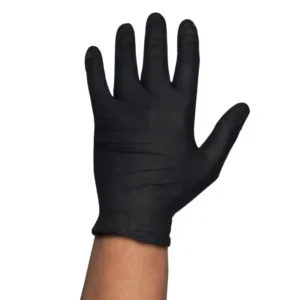 GUANTES NITRILO NEGRO T XL G PTE 100