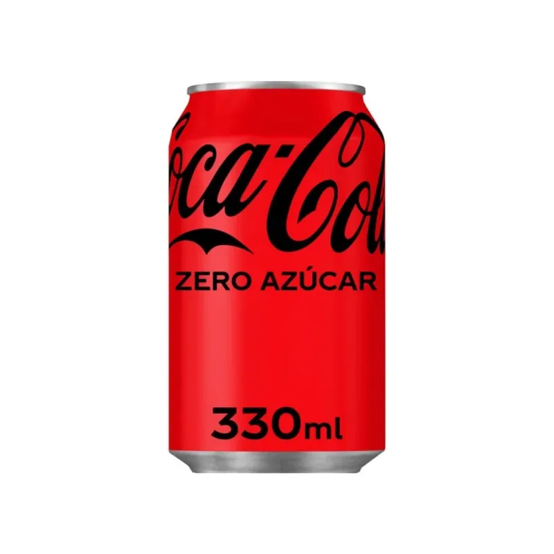 COCA COLA ZERO LATA 330 RETRACTIL 24 UNI
