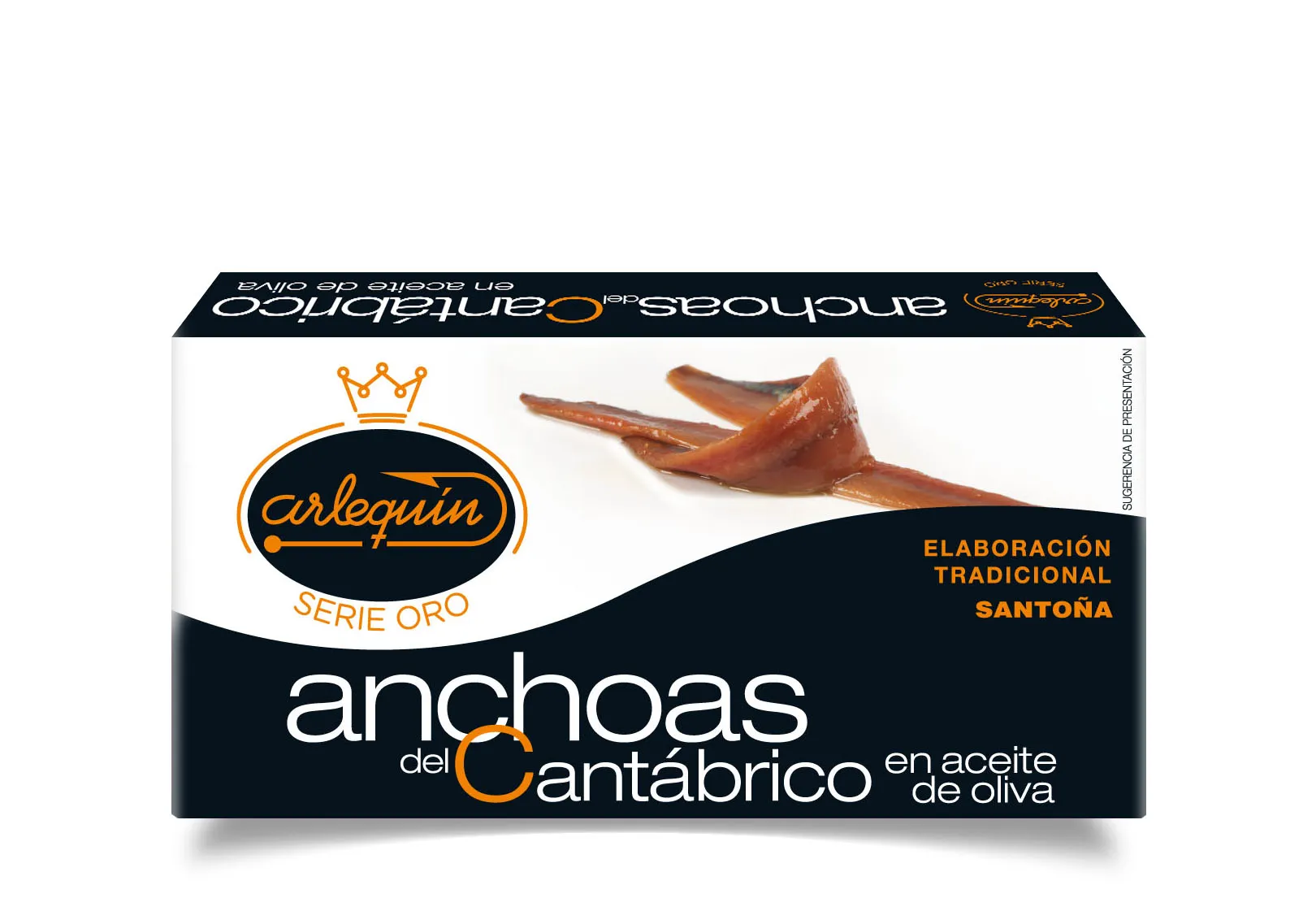 ARLEQUIN ANCHOAS 1/8 ACEITE OLIVA