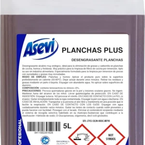 ASEVI QUITAGRAS PLANCHAS 5 LTR