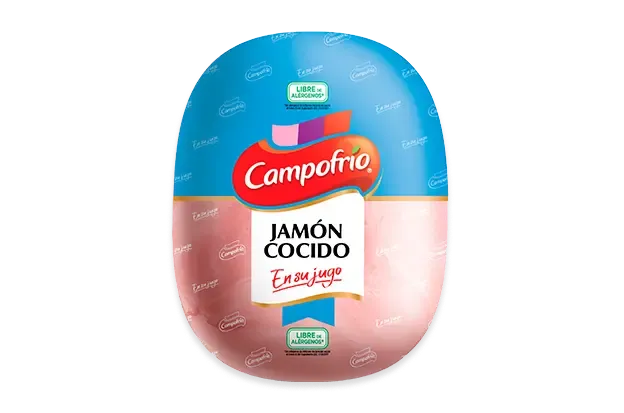 CAMPOFRIO JAMON COC.JUGOSO 5.50KG APRX