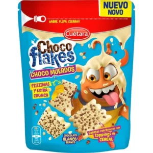 CUETARA CHOCO FLAKES BLANCO 87GR.