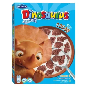 CUETARA DINOSAURIOS CUCHA. CACAO 320 GR.