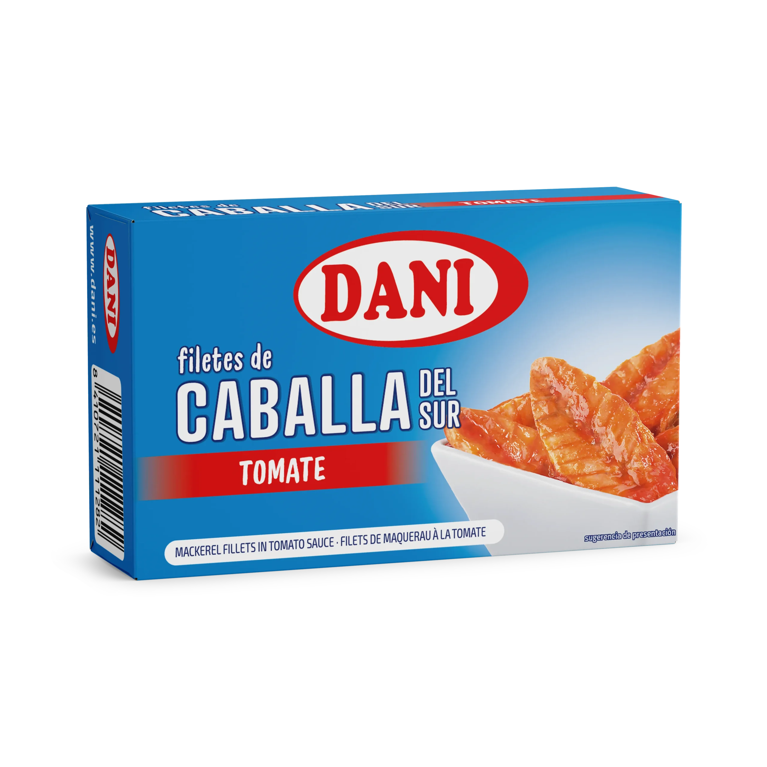 DANI FILETE CABALLA TOMATE OL-125