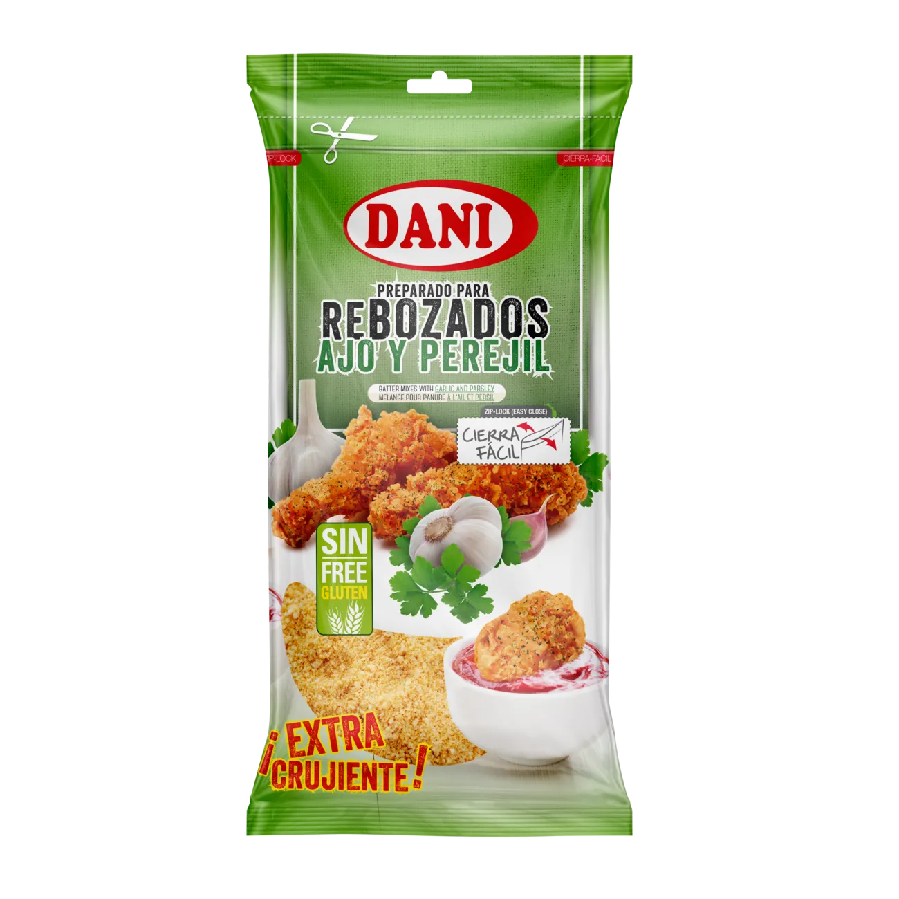DANI REBOZADO AJO Y PEREJIL 500 GR.
