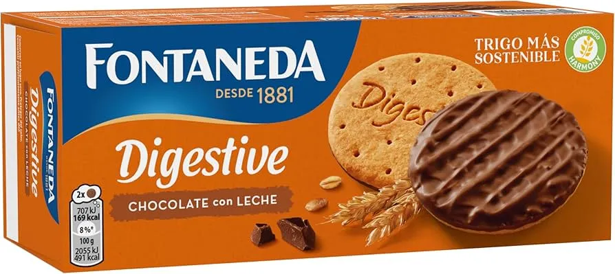DIGESTIVE CHOCO 300 GR FONTANEDA