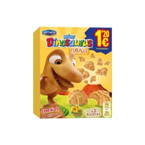 DINOSAURUS SNACKING CEREALES 120 GR 1