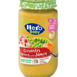 HERO BABY GUISANTES JAMON 235 GR.