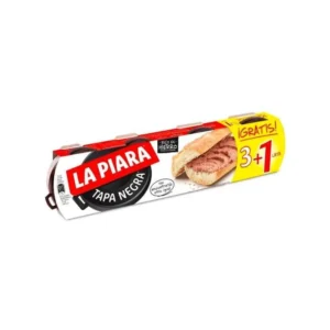 LA PIARA PATE TAPA NEGRA 75 GR. PAK-3+1