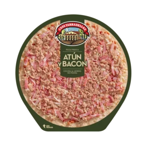 TARRADELLAS PIZZA  ATUN Y BACON