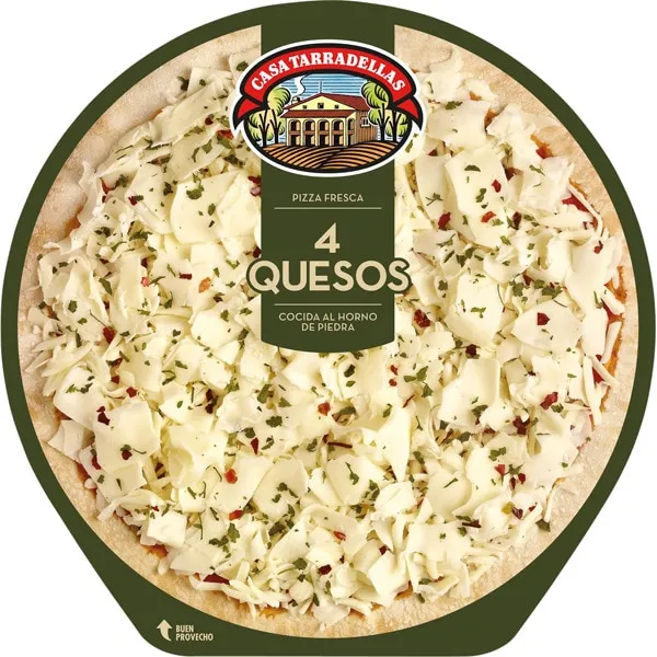 TARRADELLAS PIZZAS 4 QUESOS