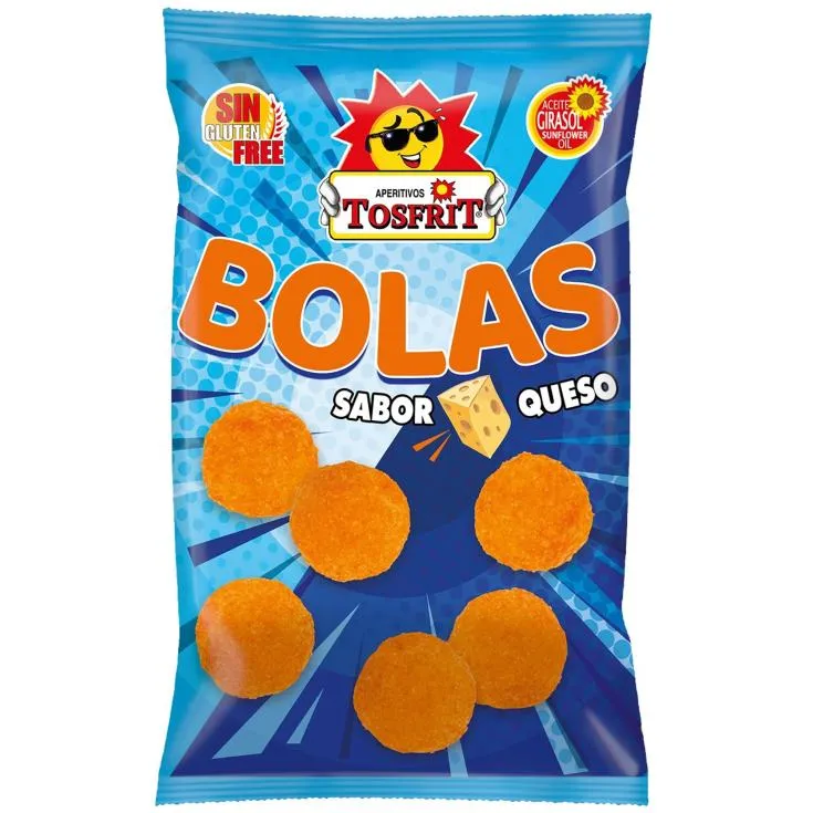 TOSFRIT SNACK SABOR QUESO 500 GR