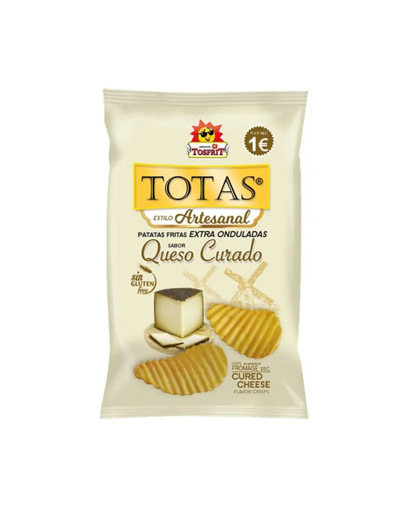 TOSFRIT TOTAS ONDULADA QUESO CUR.100GR.