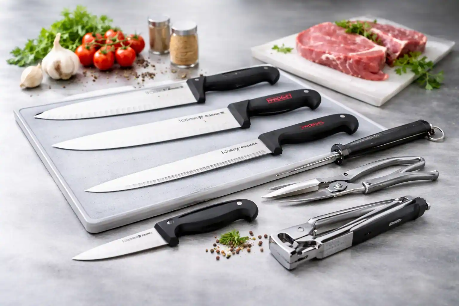 Cuchillos y complementos