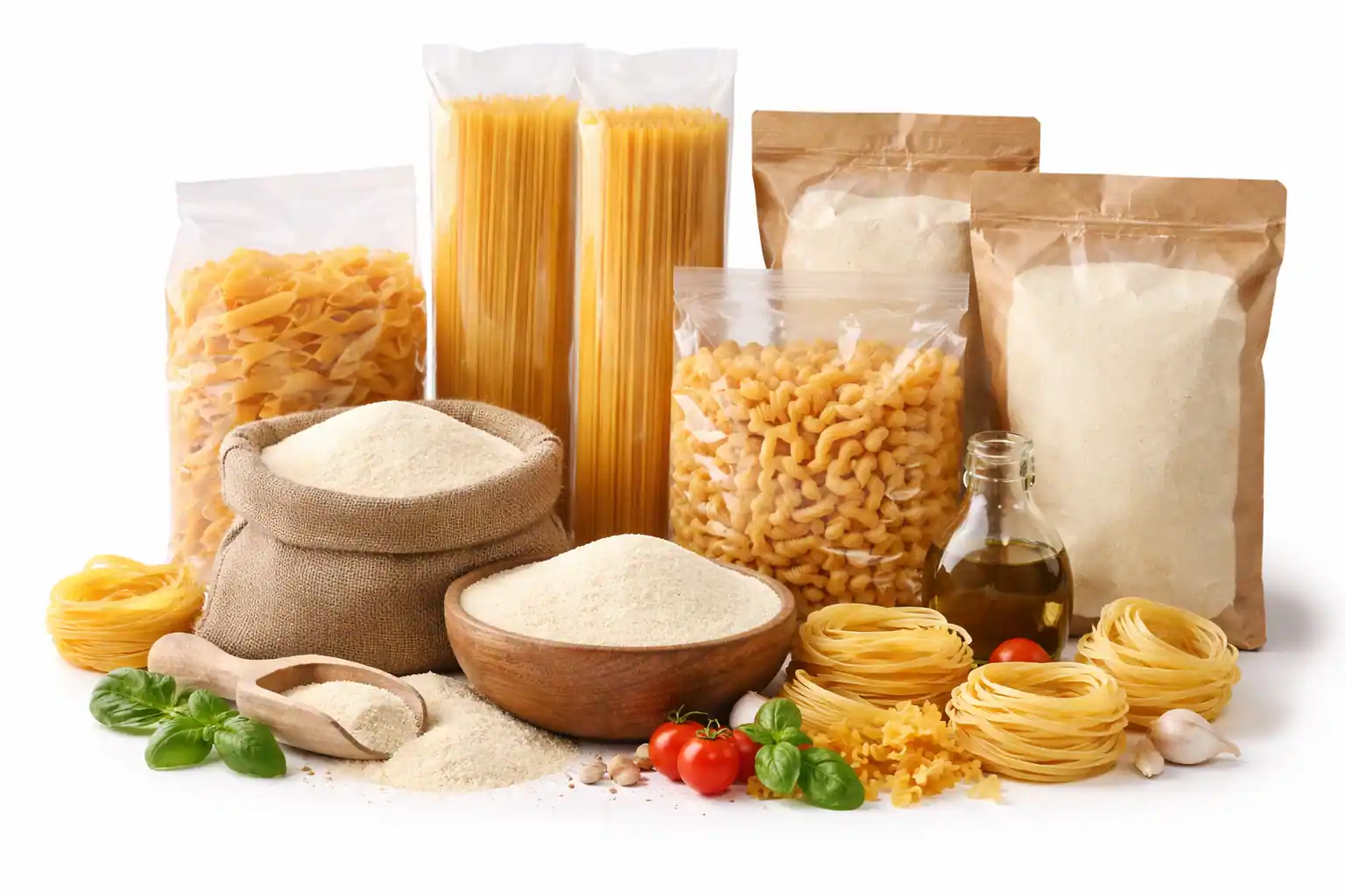 Pasta, Sémola y Harina