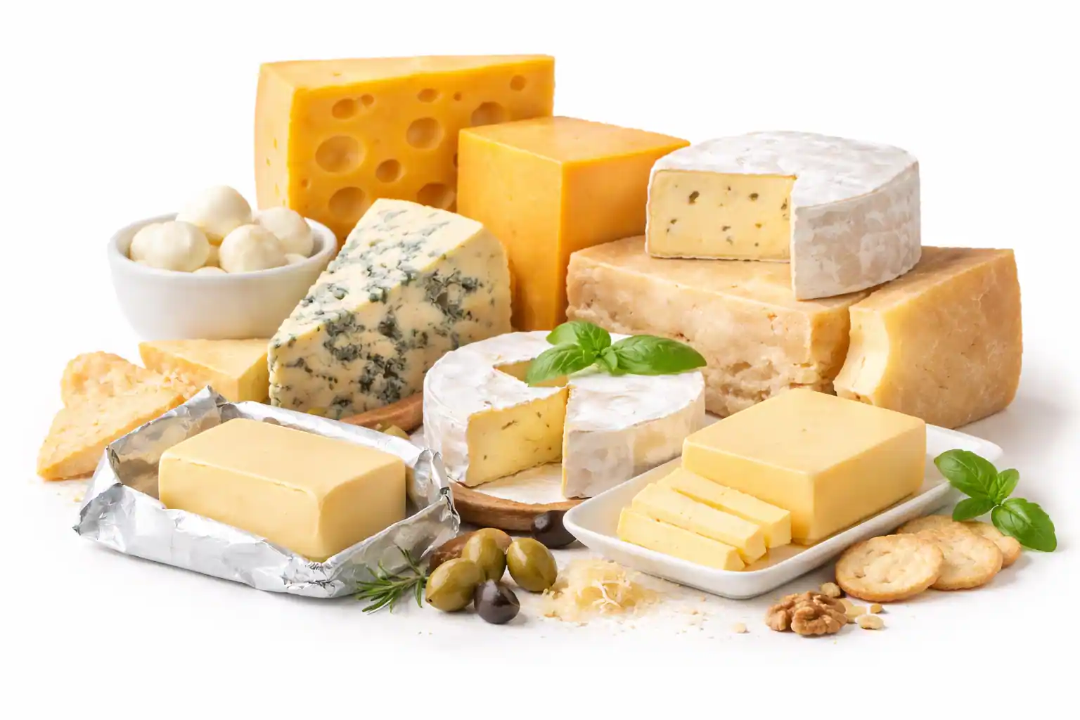 Quesos y mantequillas