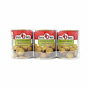 Mini Bar Rellenas Tres Bes Pack 3 Aceitu