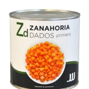 Zanahoria Cubos JJJ 3 KG Dados Lata