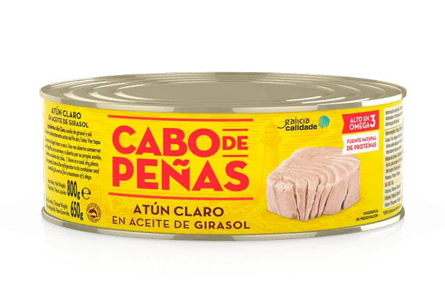 Atún claro Cabo de Peñas aceite vegetal 800 g