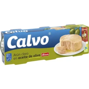 Calvo Atún claro aceite oliva 3,5 kg pack 4