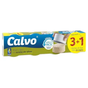 Atún Calvo AC Oliva Pack 3+1 Latas