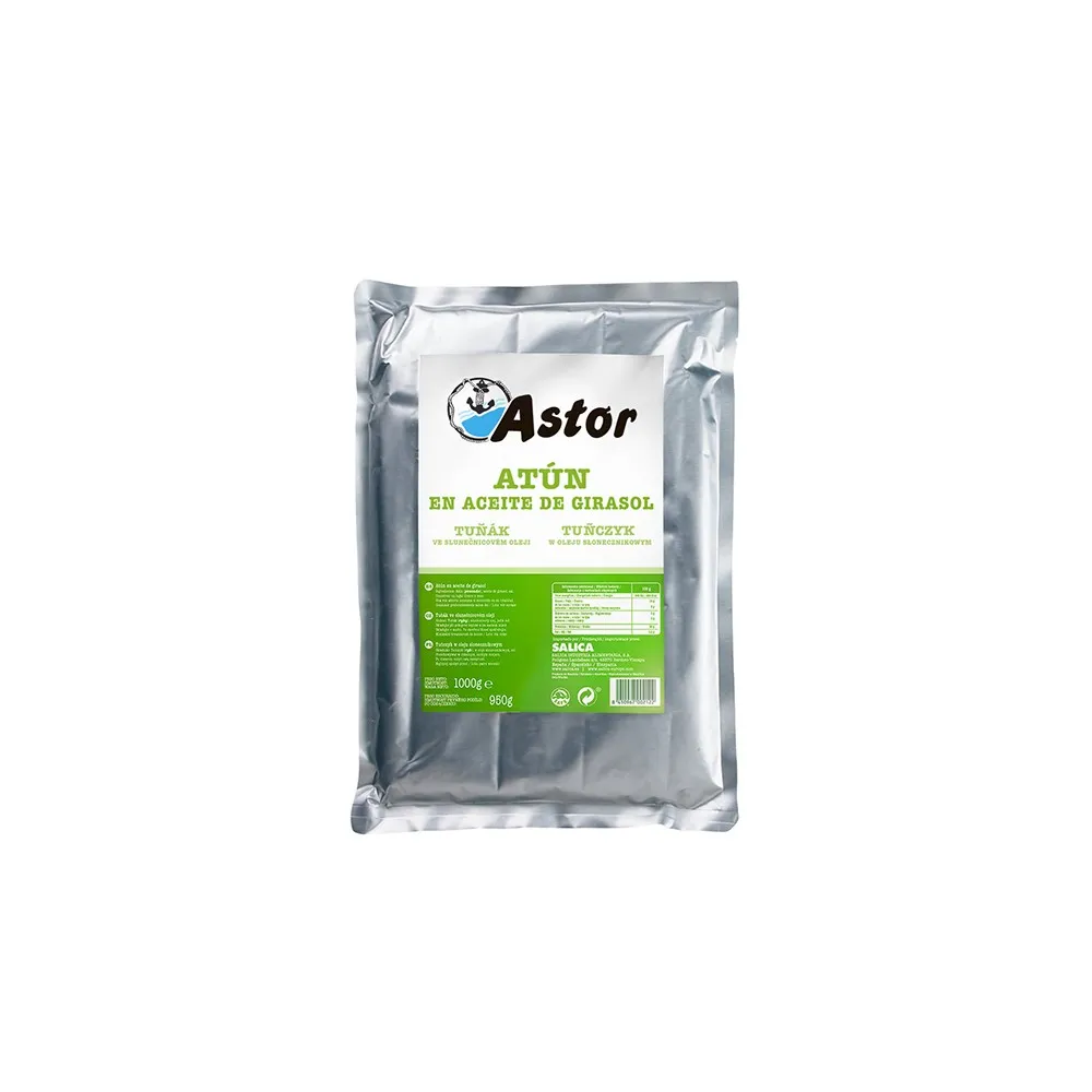 Atún en aceite Astor bolsa 1 kg