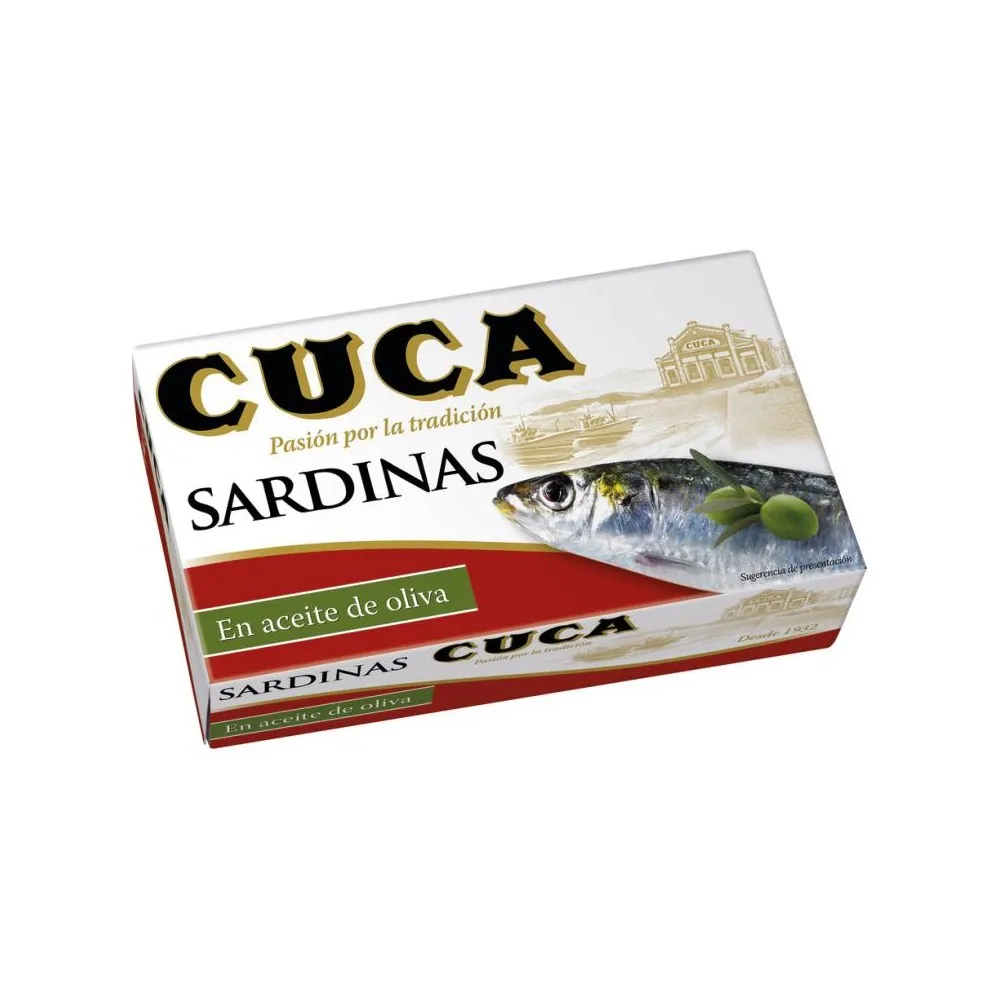 Sardinas Cuca aceite oliva 125 g