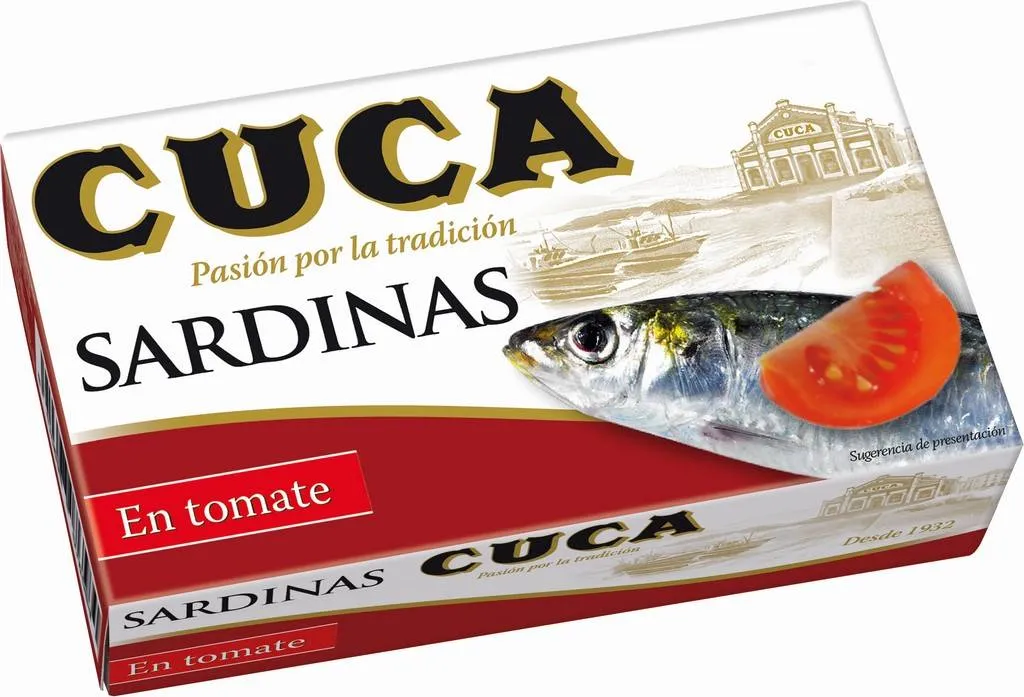 Sardinas Cuca Tomate 3-4 R-125