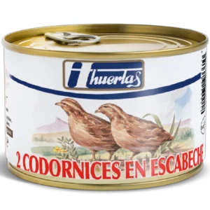 Codornices Escabeche Huertas 1/2