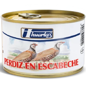 Perdiz en escabeche oval Huertas 500 g