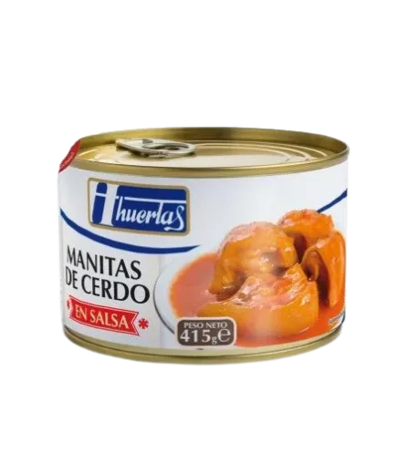 Manitas de cerdo en salsa Huertas 500 g