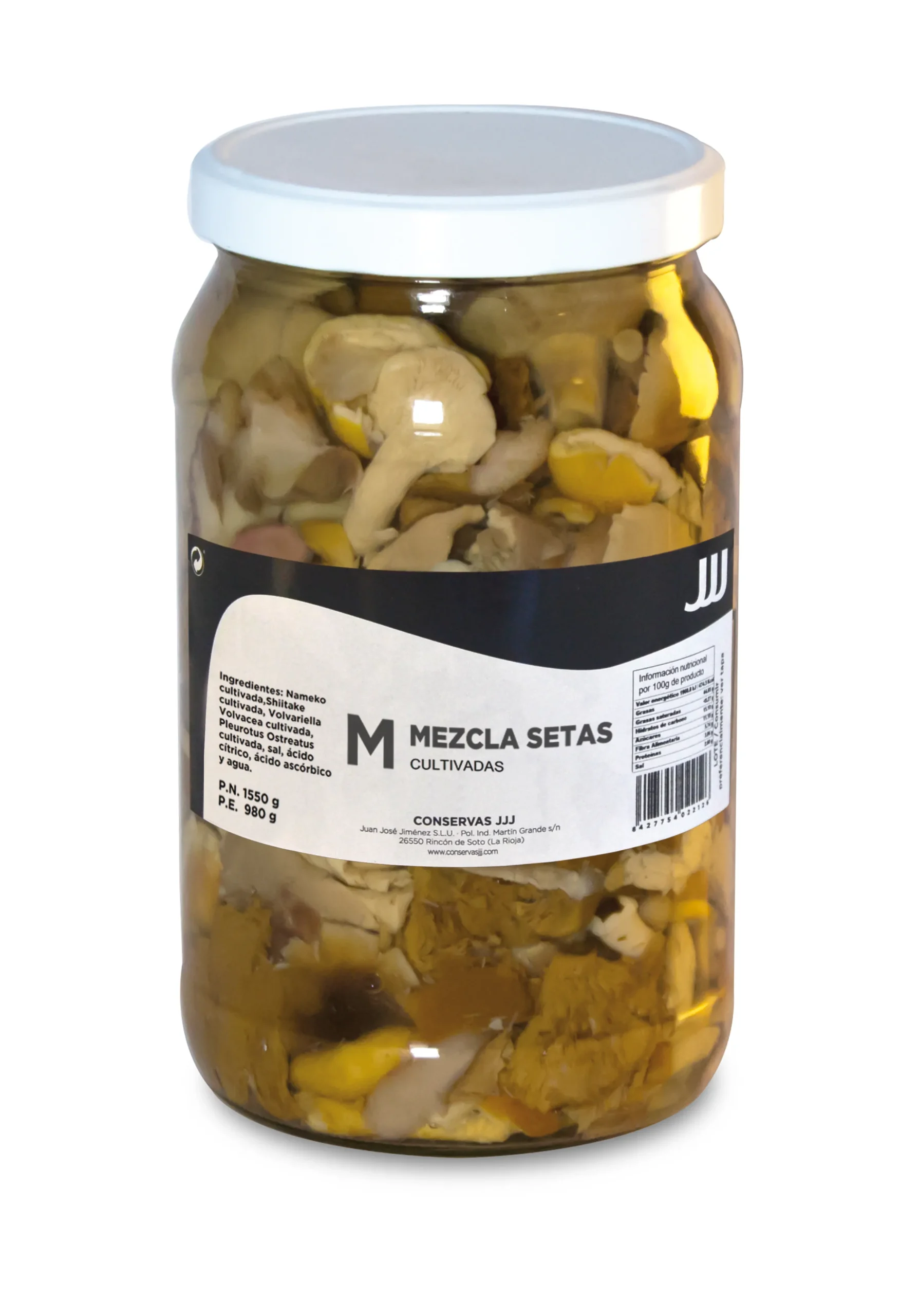 Mezcla setas JJJ tarro 500 g