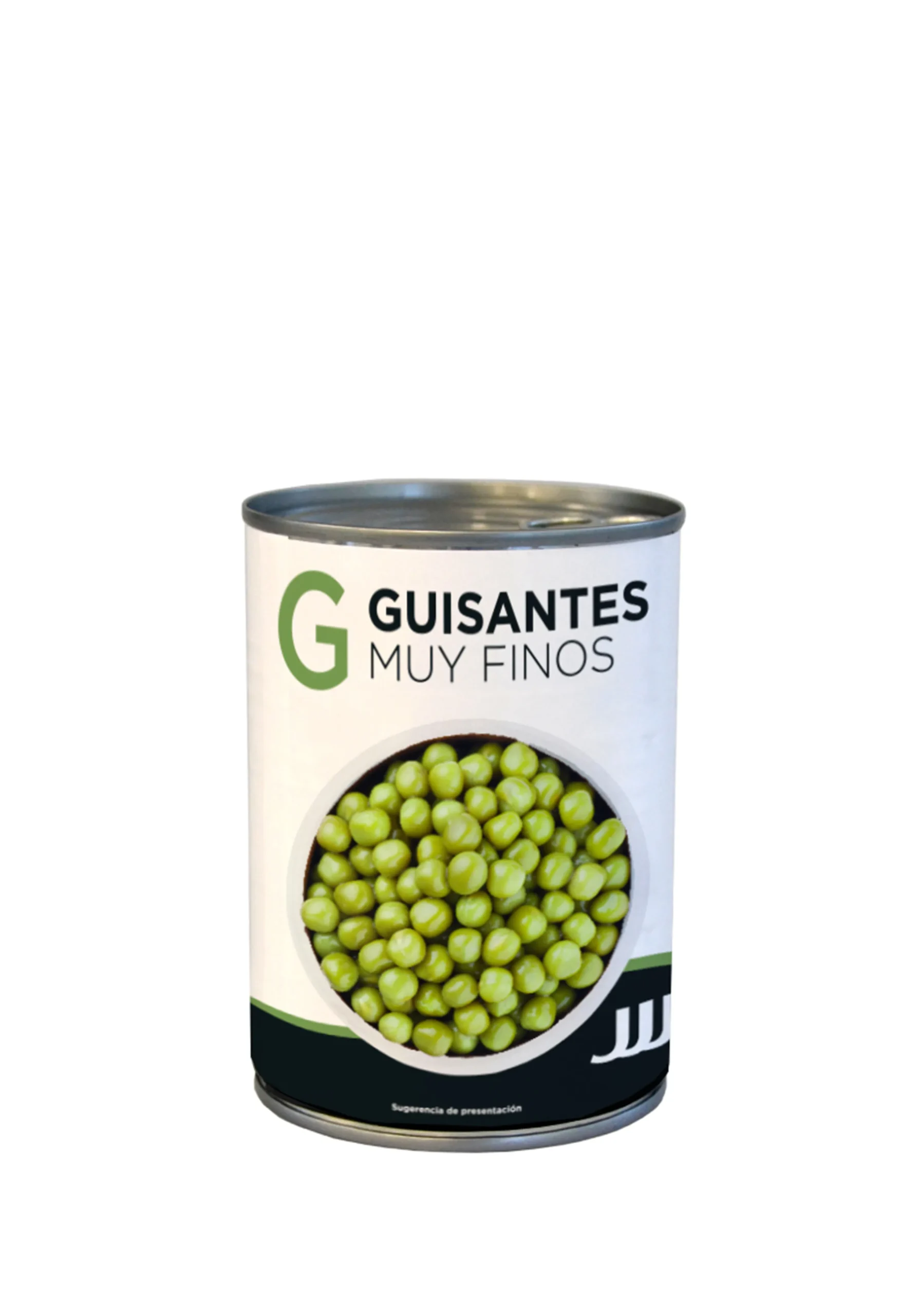 Guisantes muy finos JJJ lata 500 g