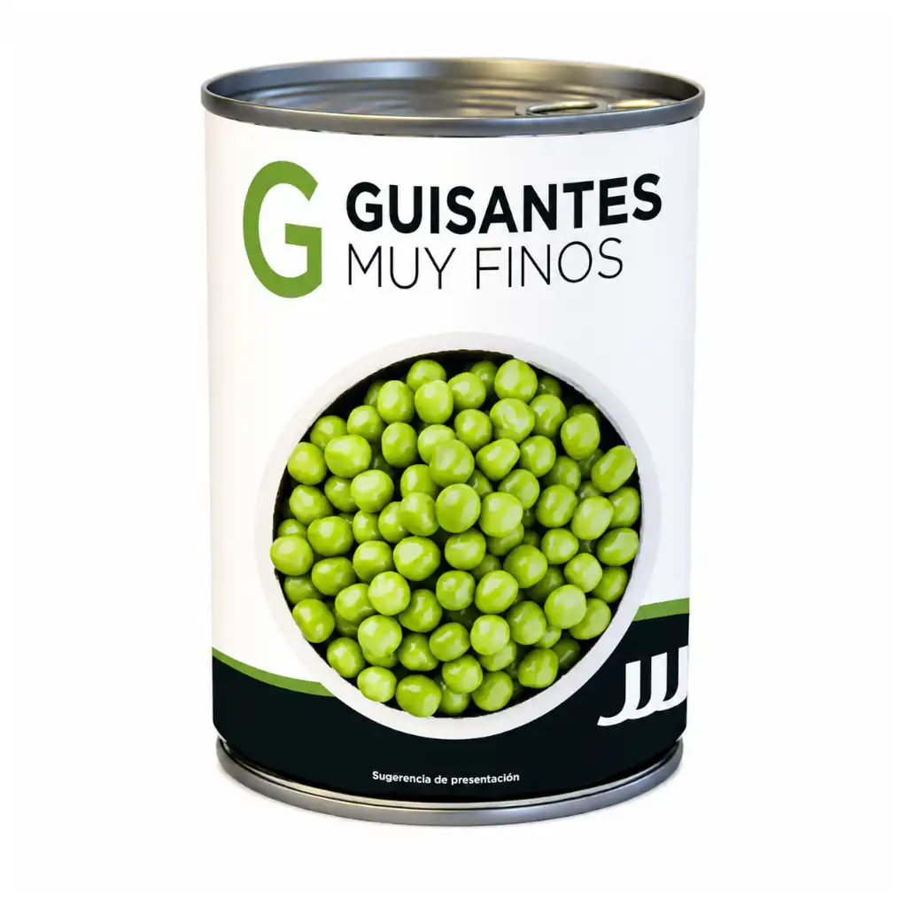 Guisantes muy finos JJJ lata 500 g