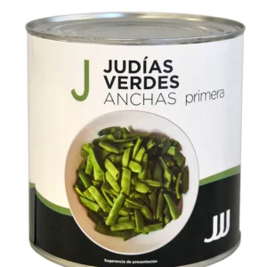 Judías verdes anchas JJJ lata 3 kg