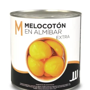 Melocotón en almíbar JJJ 3 kg Extra calibre 30/40