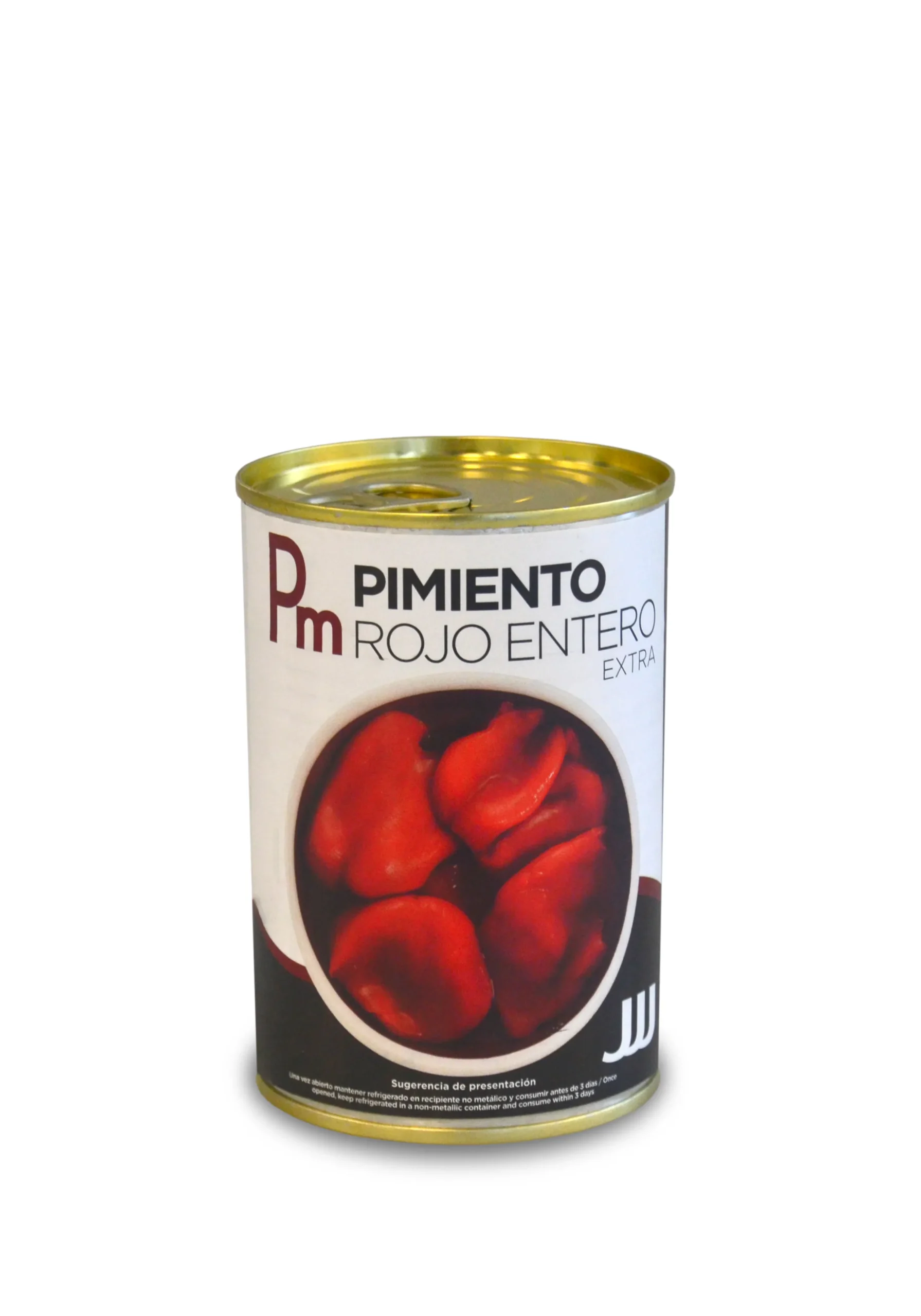 Pimiento morrón JJJ lata 2 kg
