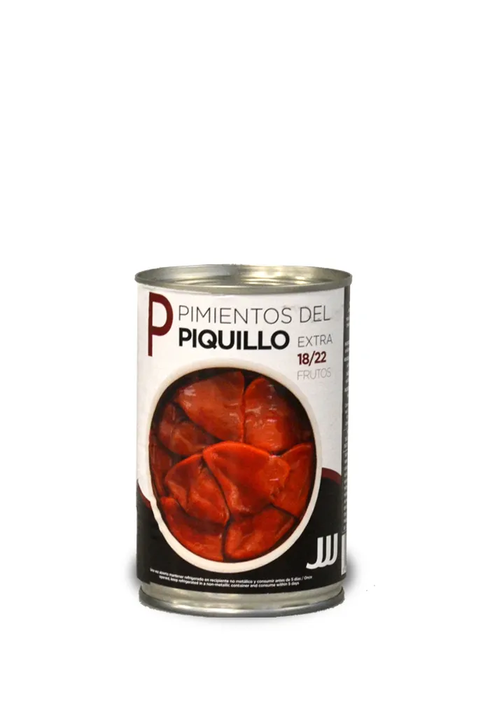 Pimiento piquillo JJJ bote 500 g 18/22