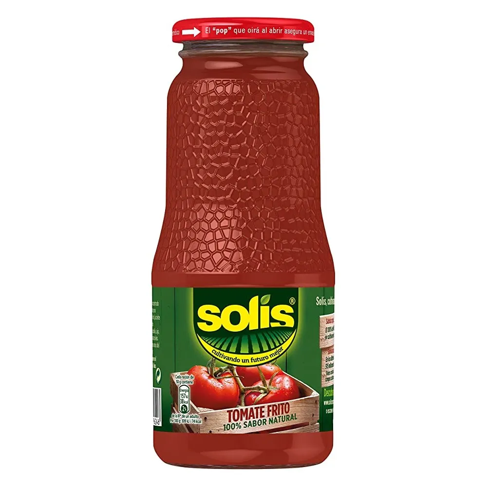 Tomate Frito Solis en Tarro Cristal 360 g