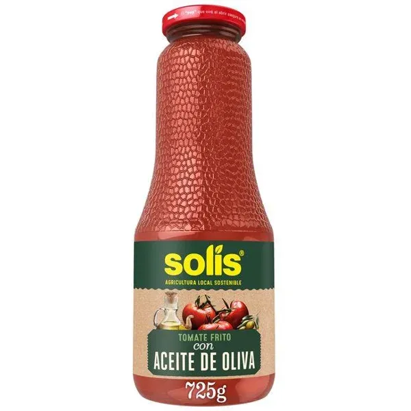 Tomate Frito Solis en Tarro Cristal 725 g