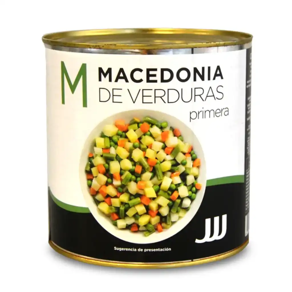 Macedonia Verduras JJJ 3 kg Lata